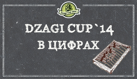 Dzagi Cup`14 в цифрах